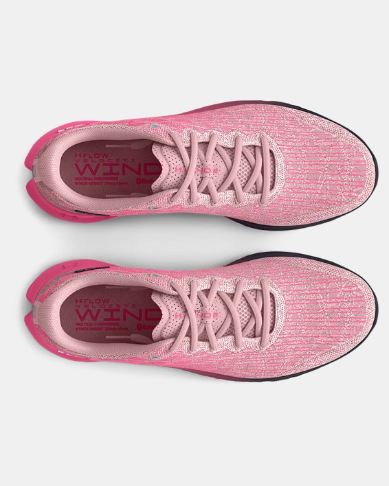 Women's UA Flow Velociti Wind 2 Running Shoes, Pink, pdpMainDesktop image number 2